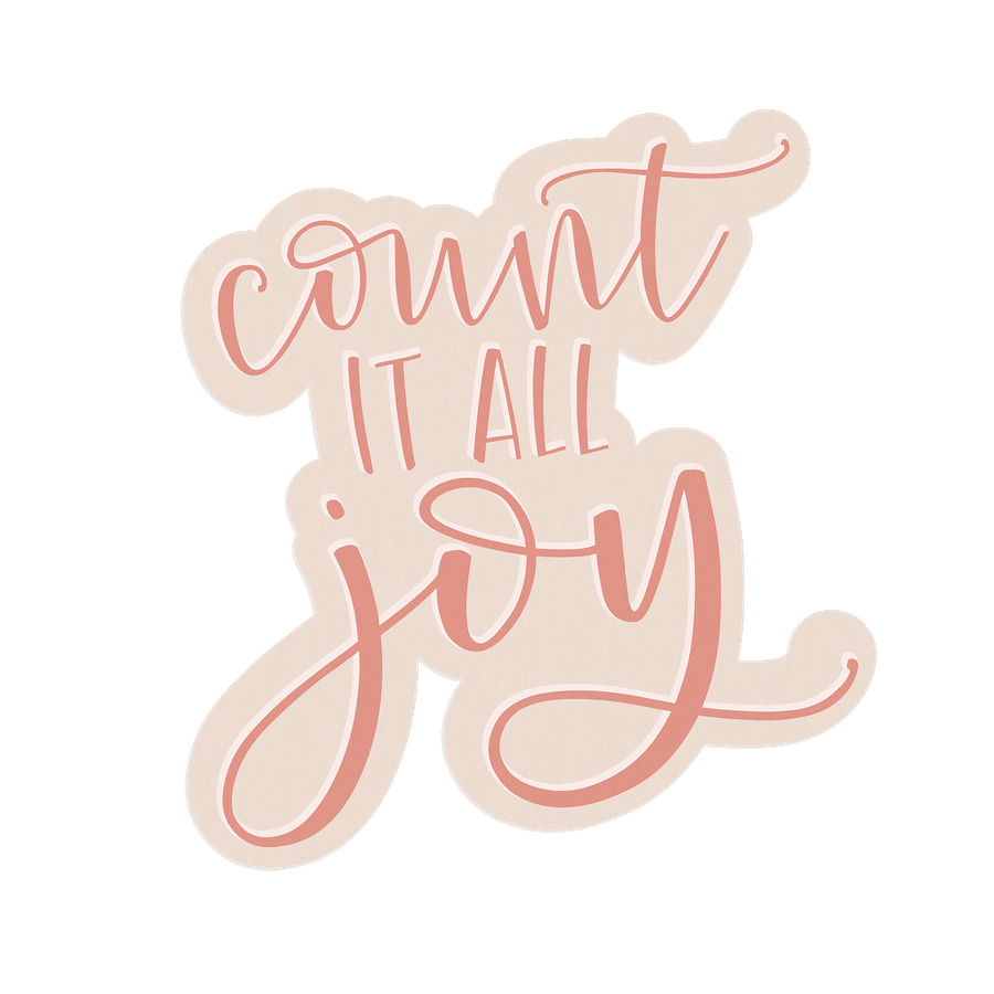 Count It All Joy Sticker #2