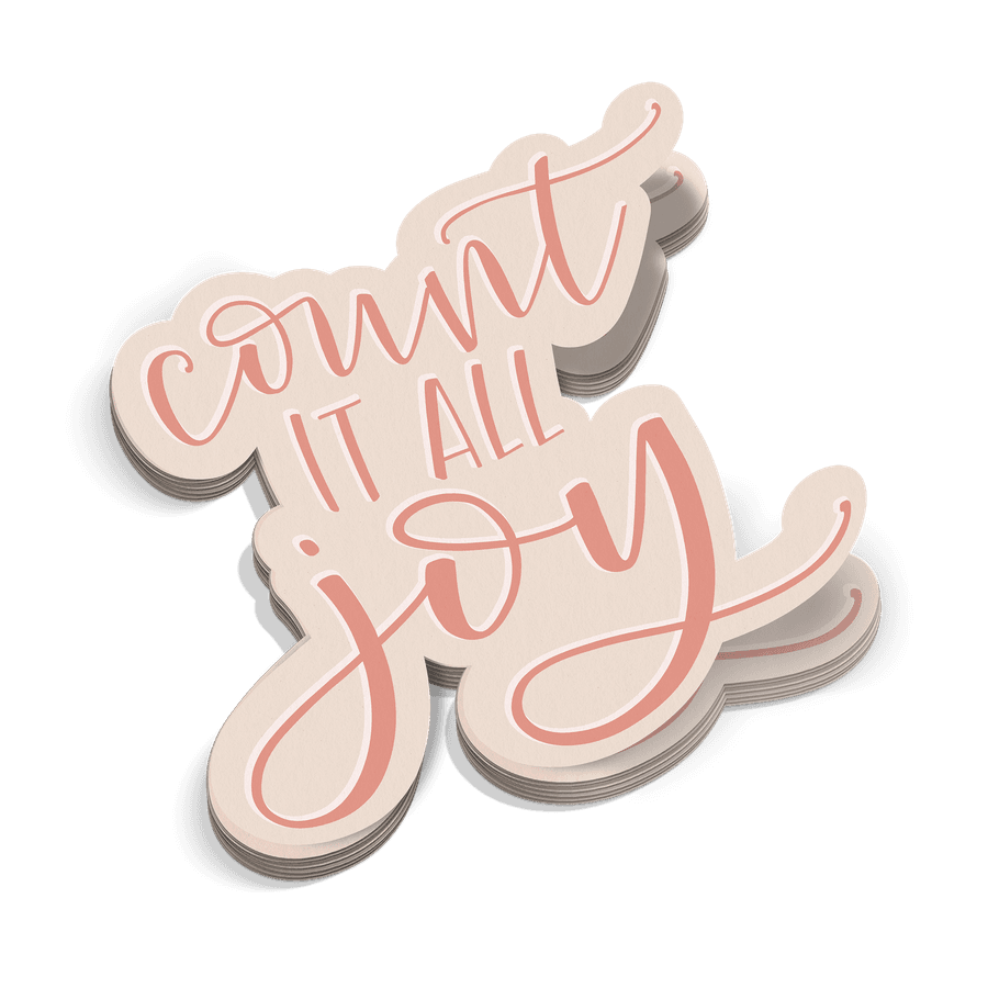 Count It All Joy Sticker #1