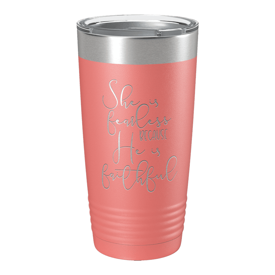 She Is Fearless 20oz Insulated Tumbler