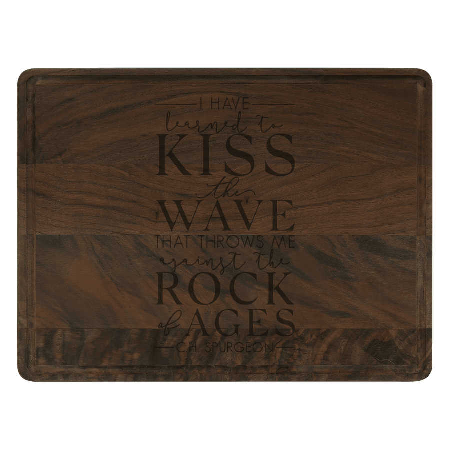 Learned To Kiss The Wave Cutting Board Drip #2