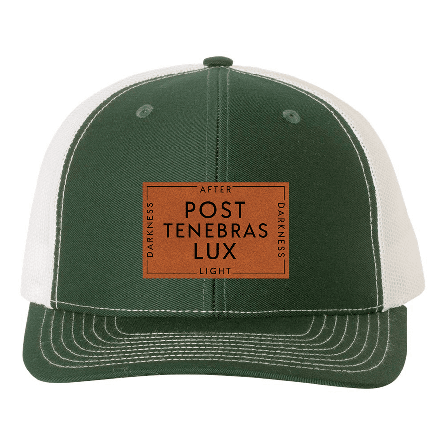 Post Tenebras Lux (Patch) Trucker Hat #1