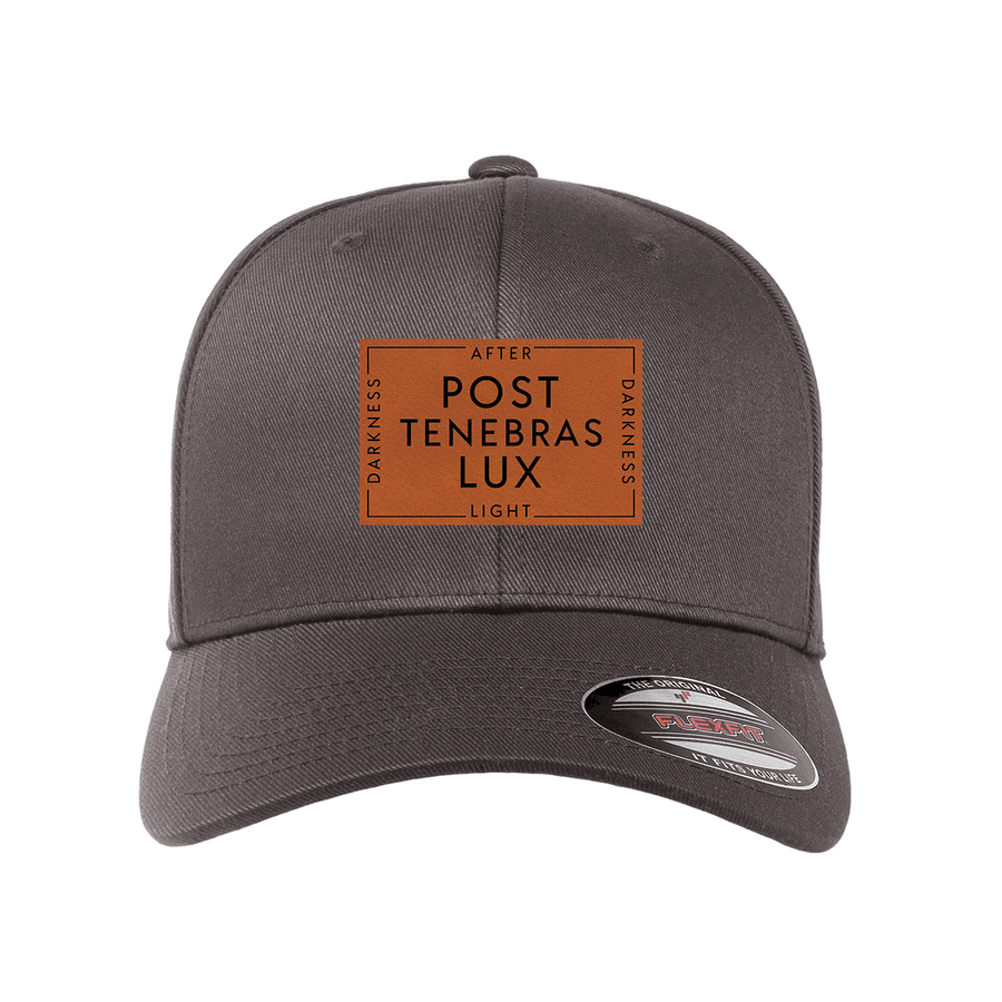 Post Tenebras Lux Patch Fitted Hat