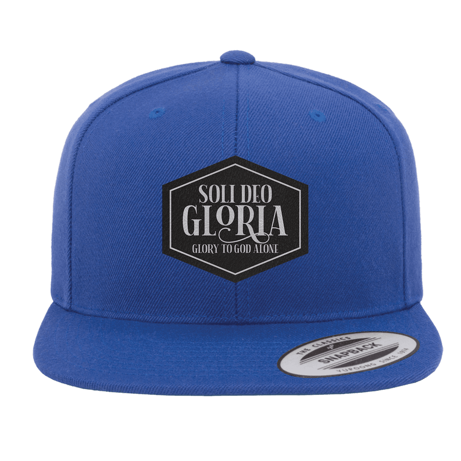 Soli Deo Gloria Patch Snapback Hat #1