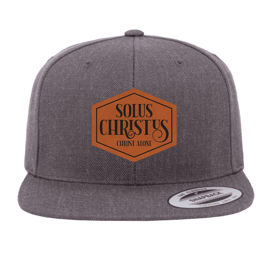 Solus Christus Patch Snapback Hat #1