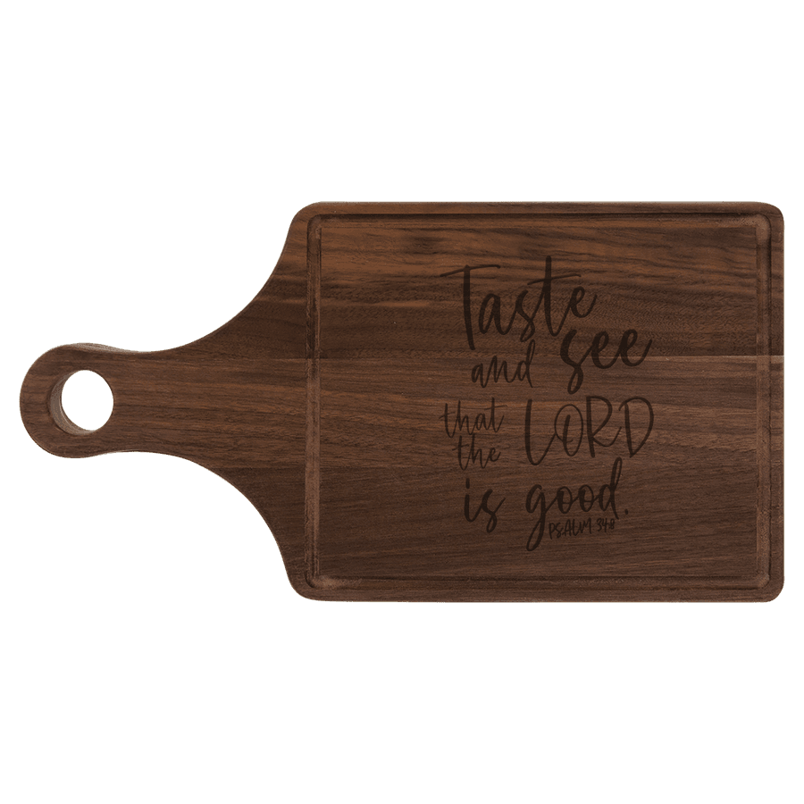 Taste And See Cutting Board Paddle #2