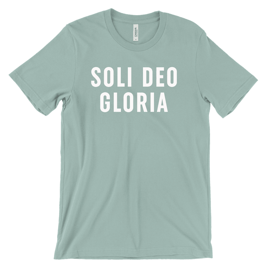 Soli Deo Gloria Block Quick Ship Tee #2
