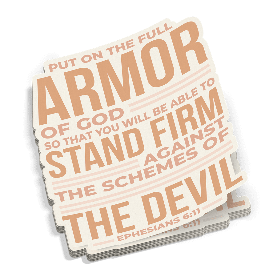 Full Armor Of God Sticker
