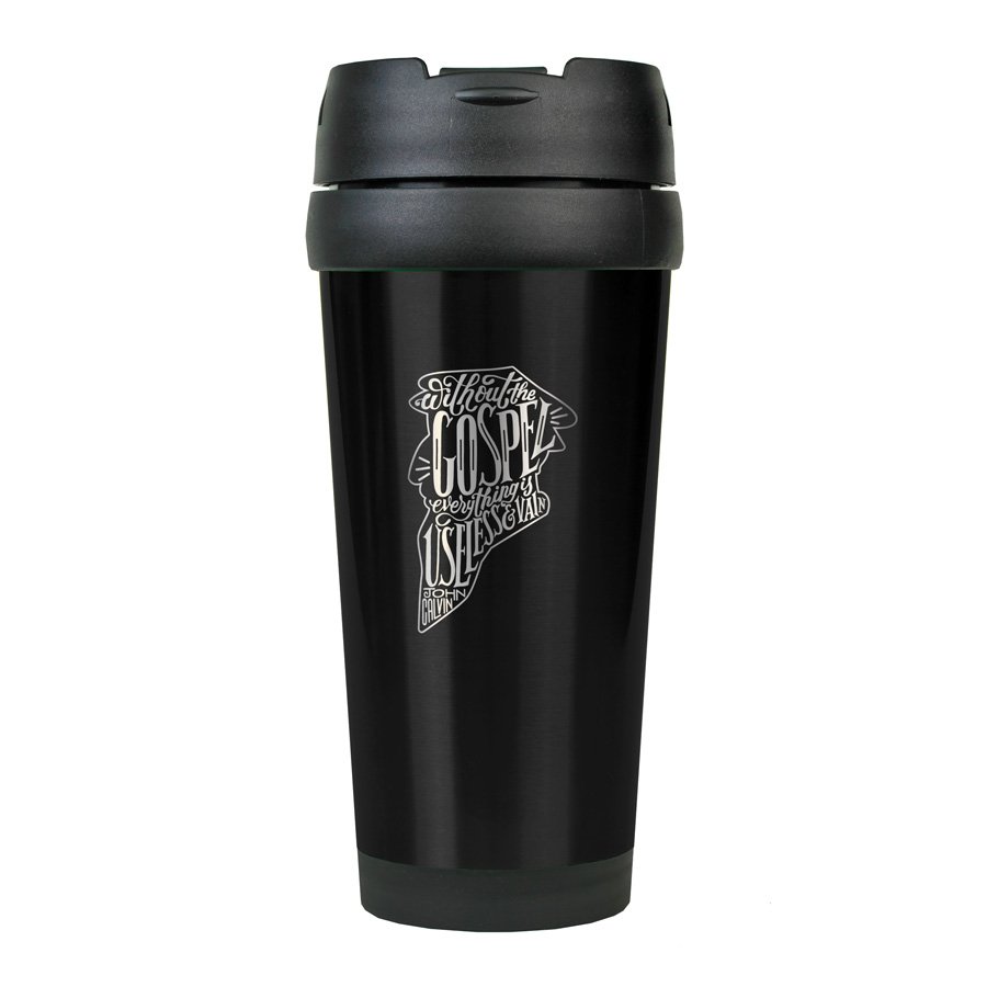 Without the Gospel Stainless Steel Travel Mug