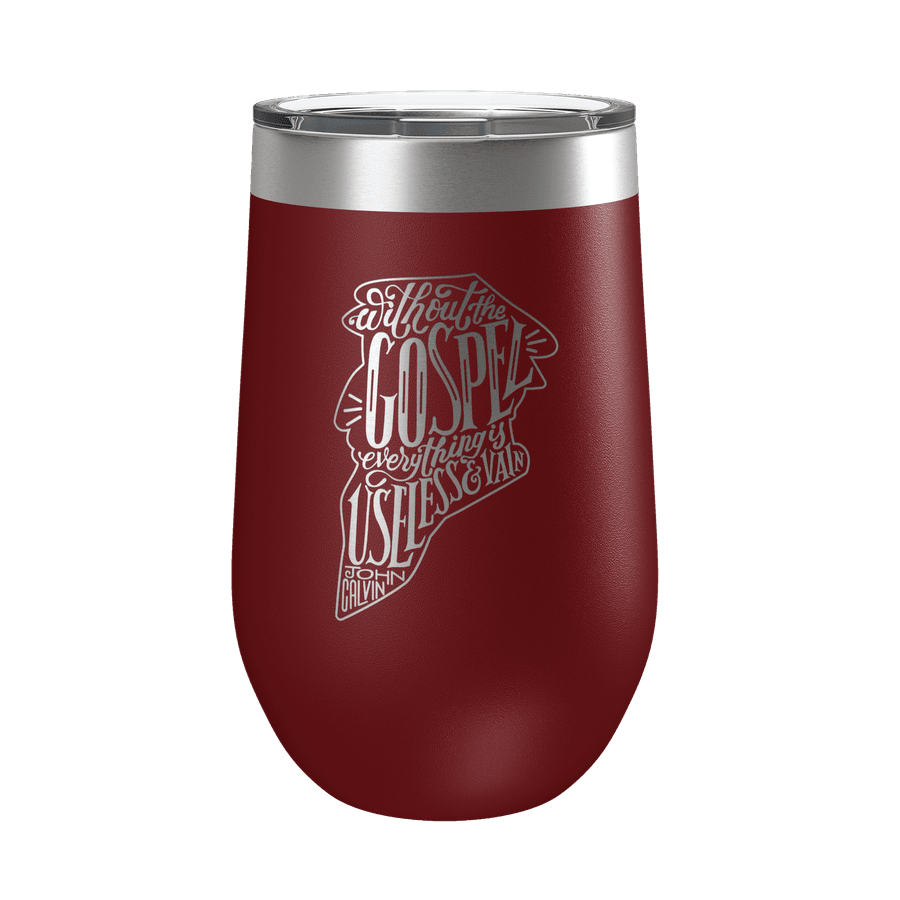 Without the Gospel 16oz Insulated Tumbler #1