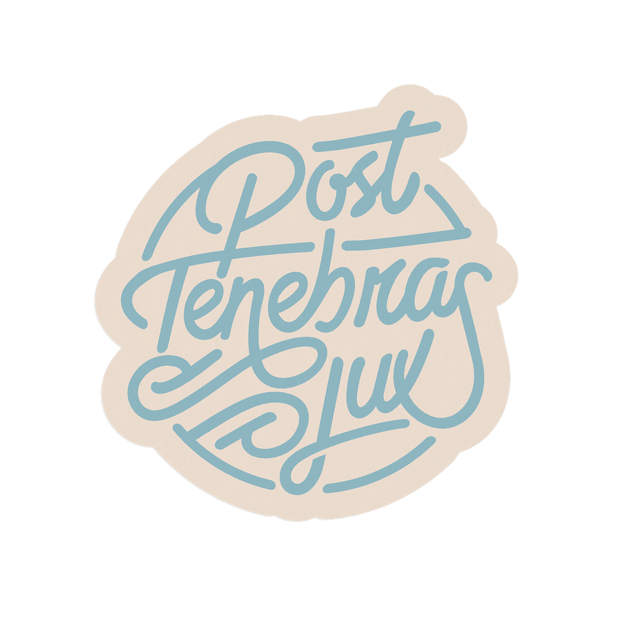 Post Tenebras Lux Sticker #2