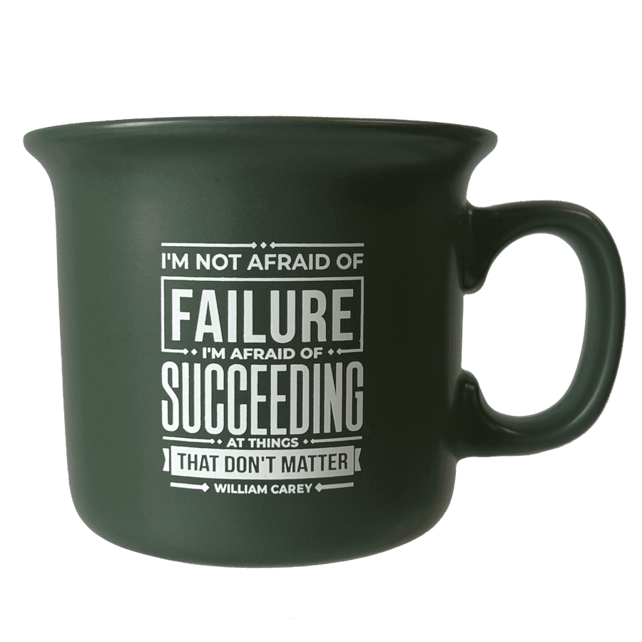 Not Afraid Of Failure Coffee Mug