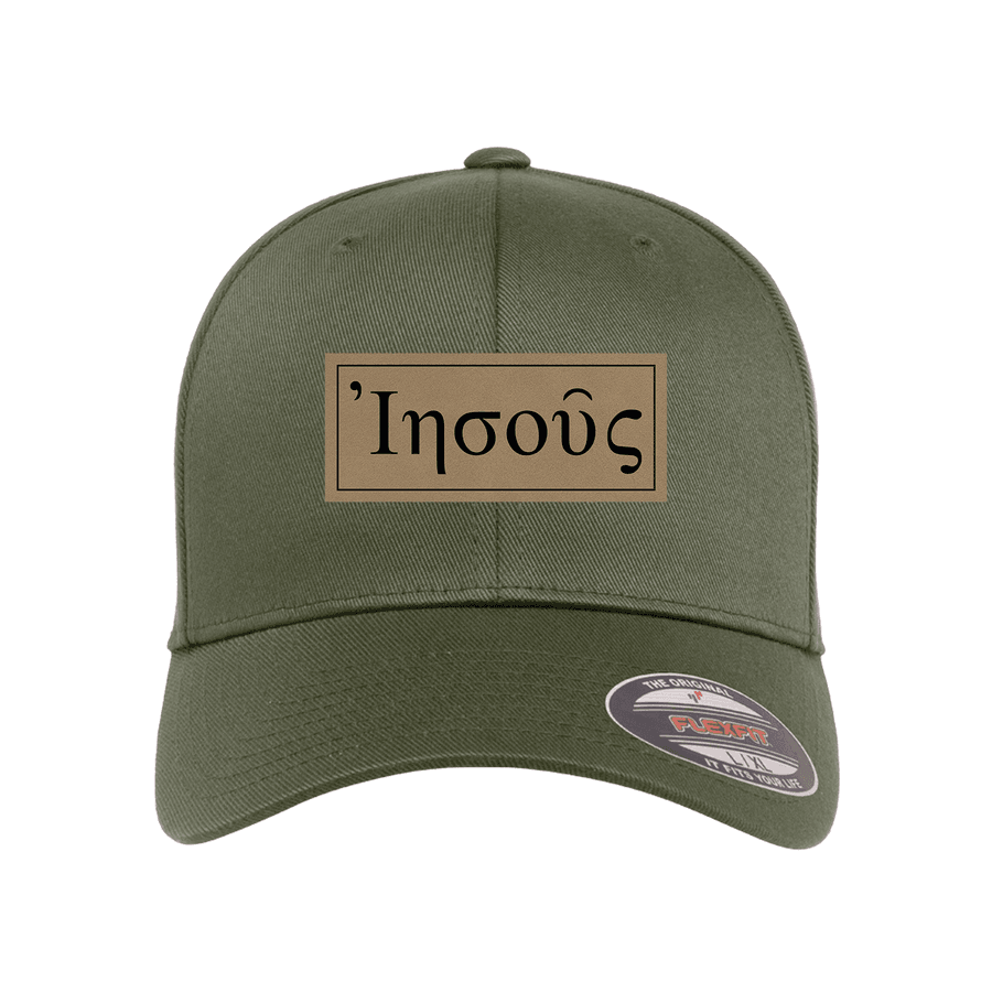 Jesus (Greek) Patch Fitted Hat