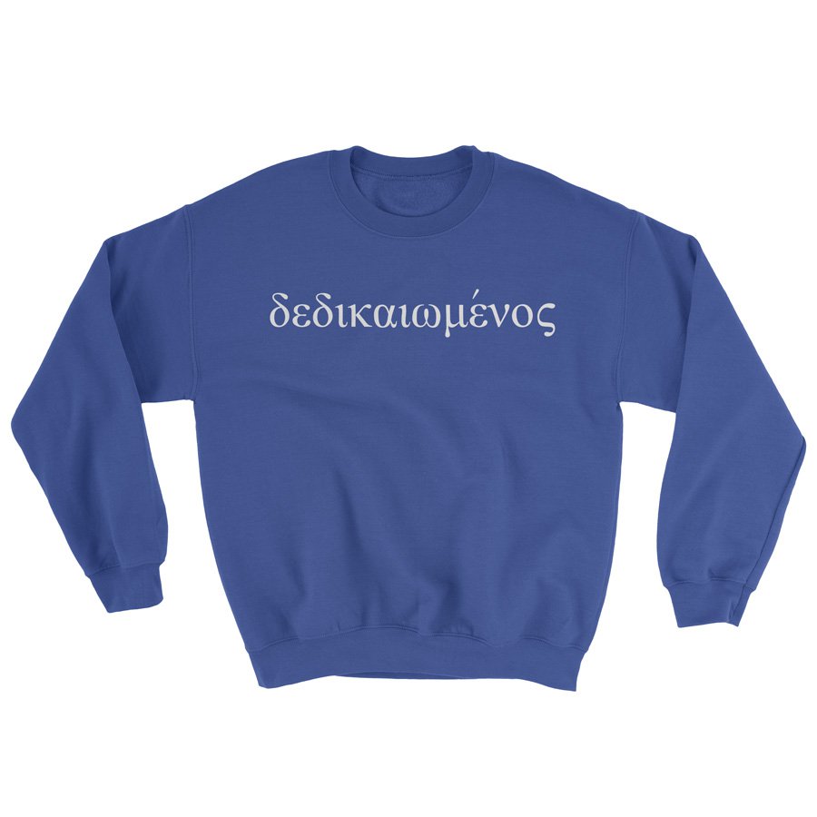 Justified (Greek) - Crewneck Sweatshirt