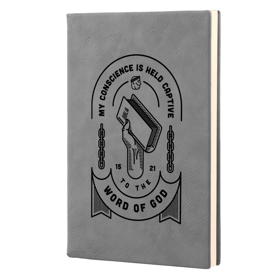 Held Captive to the Word of God Leatherette Hardcover Journal #1