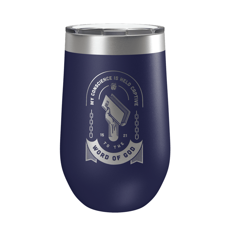 Held Captive to the Word of God 16oz Insulated Tumbler #1