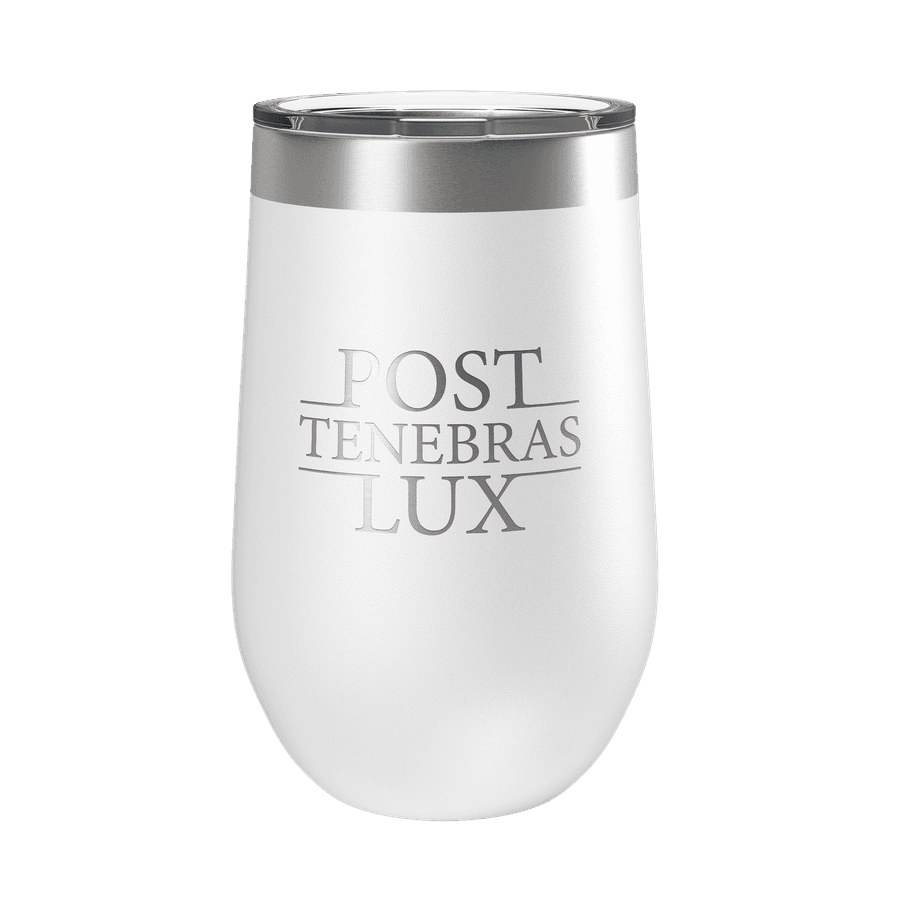Post Tenebras Lux 16oz Insulated Tumbler