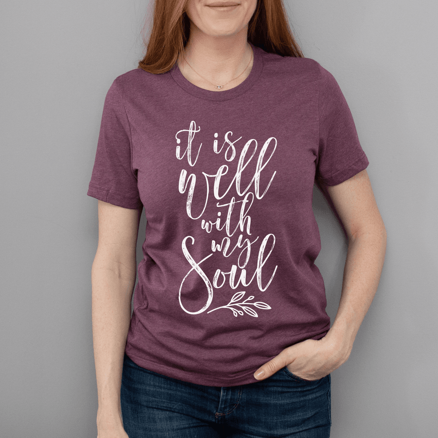 It Is Well With My Soul Uni-sex Tee #2
