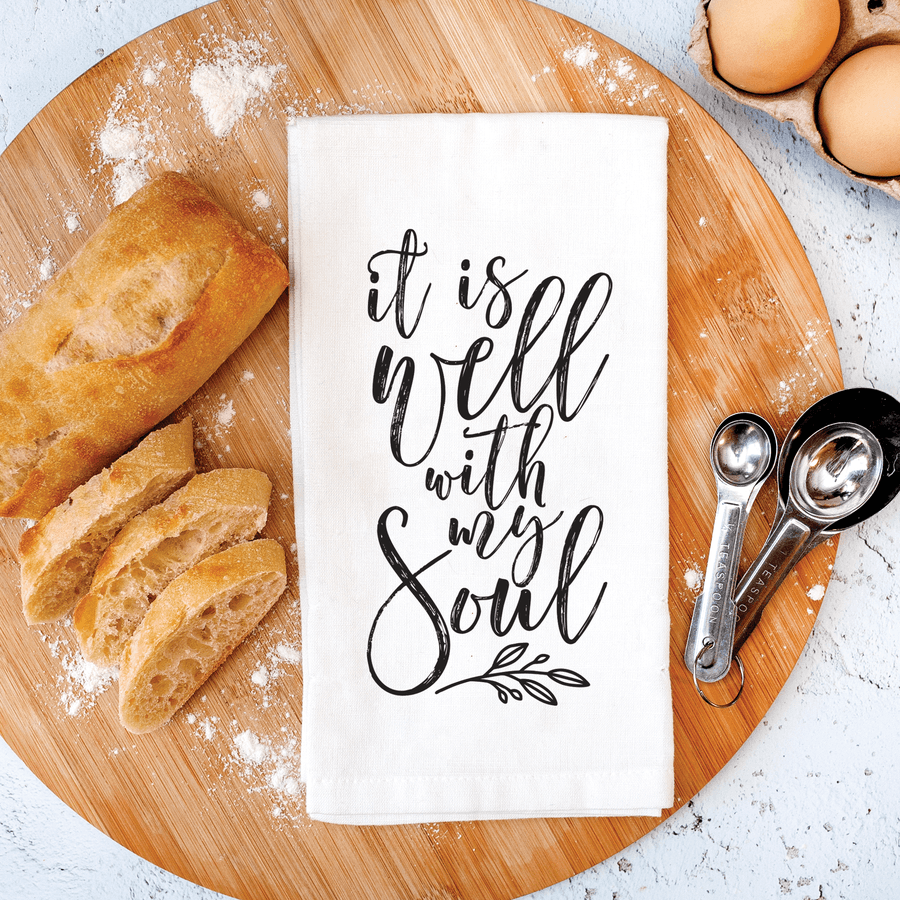 It Is Well With My Soul Tea Towel #2