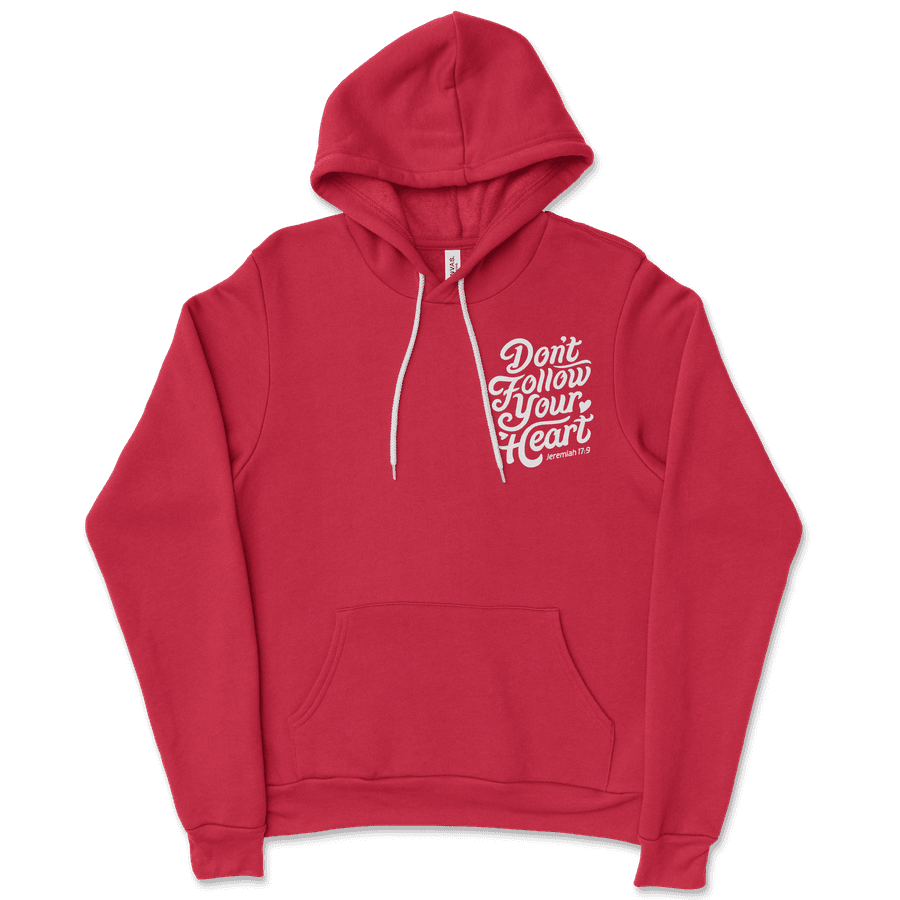 Don't Follow Your Heart Left Chest - Ladies Hoodie #1