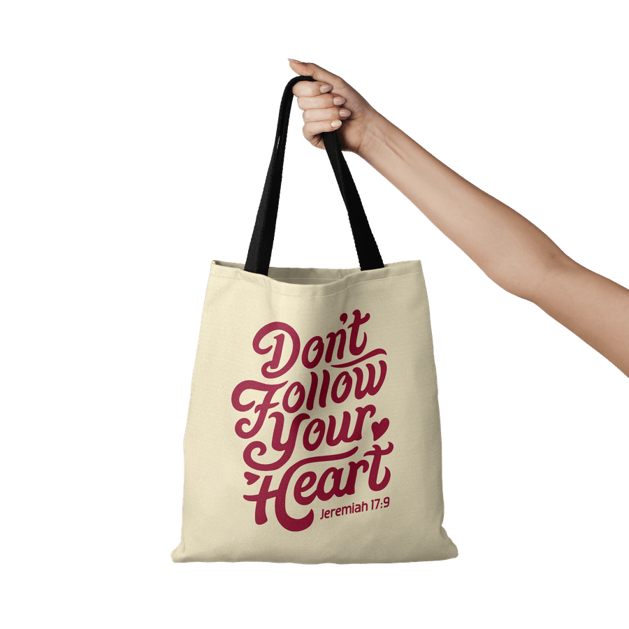 Don't Follow Your Heart Canvas Tote #2