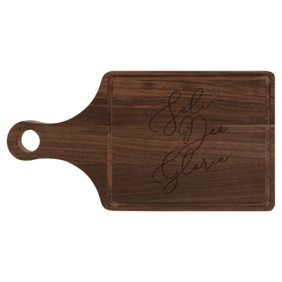 Soli Deo Gloria (Belisia) Cutting Board Paddle #2