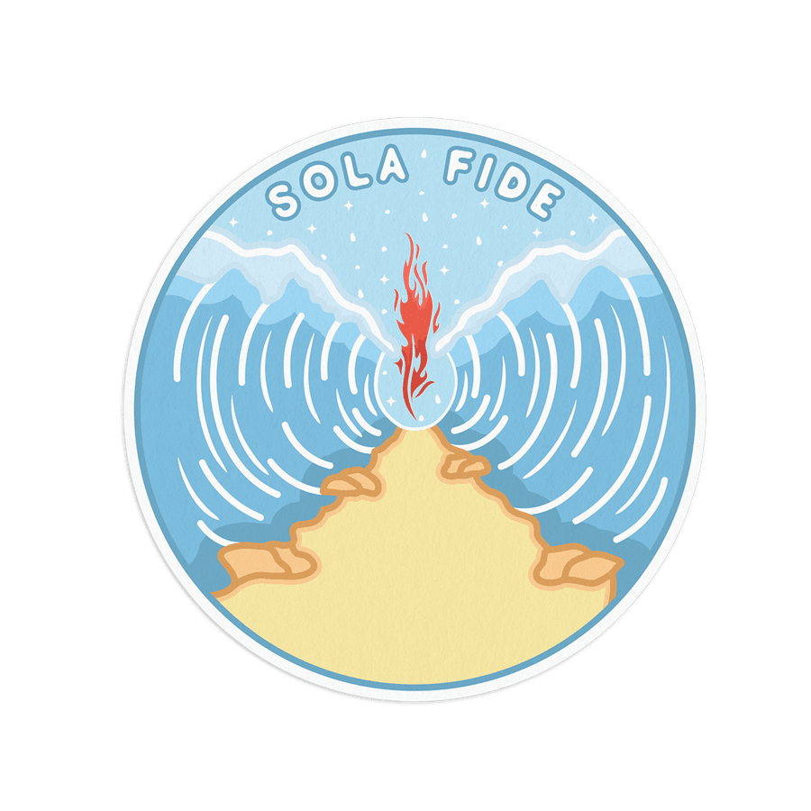 Sola Fide Sticker #2