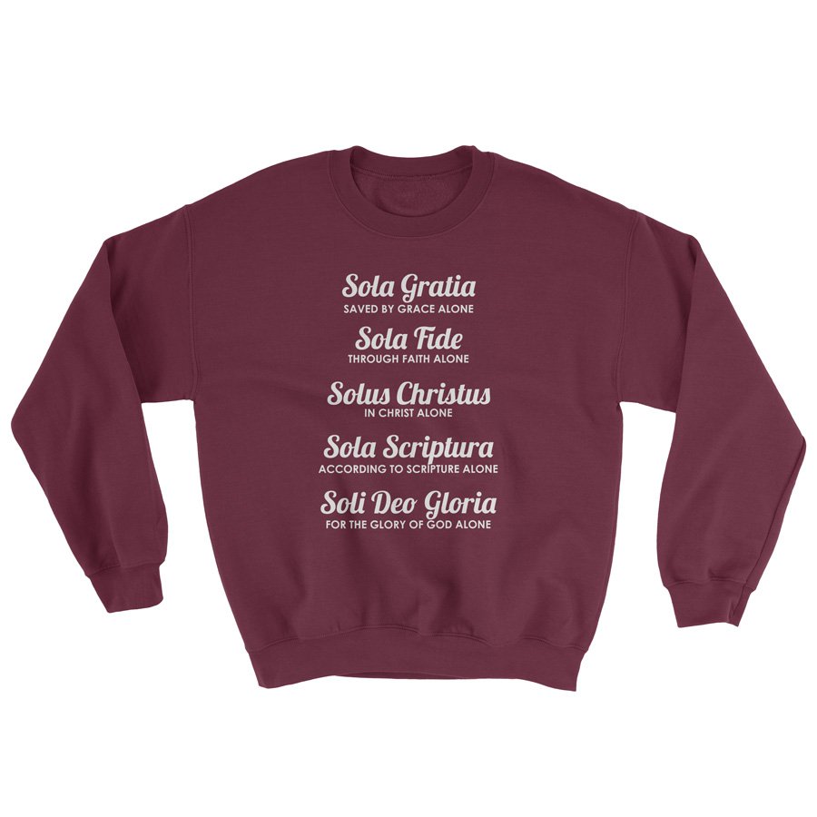 The Five Solas - Crewneck Sweatshirt