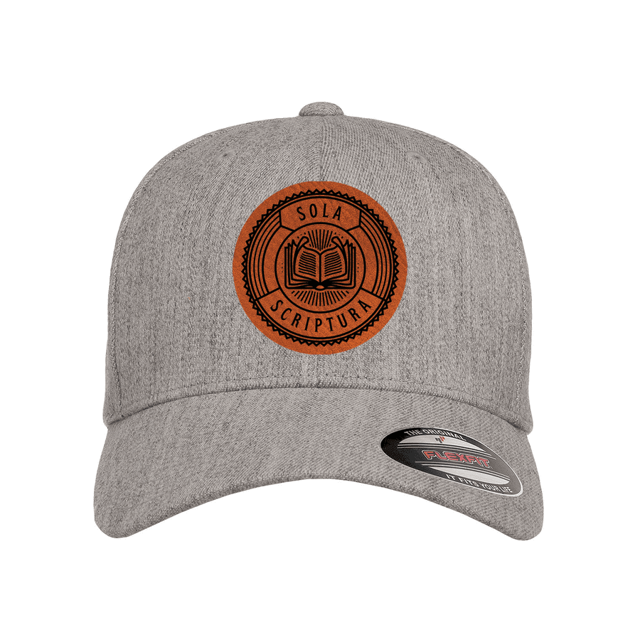 Sola Scriptura Badge Fitted Hat #1
