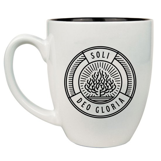 Soli Deo Gloria Lines Bistro Mug #2