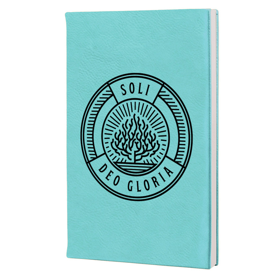 Soli Deo Gloria Badge Leatherette Hardcover Journal