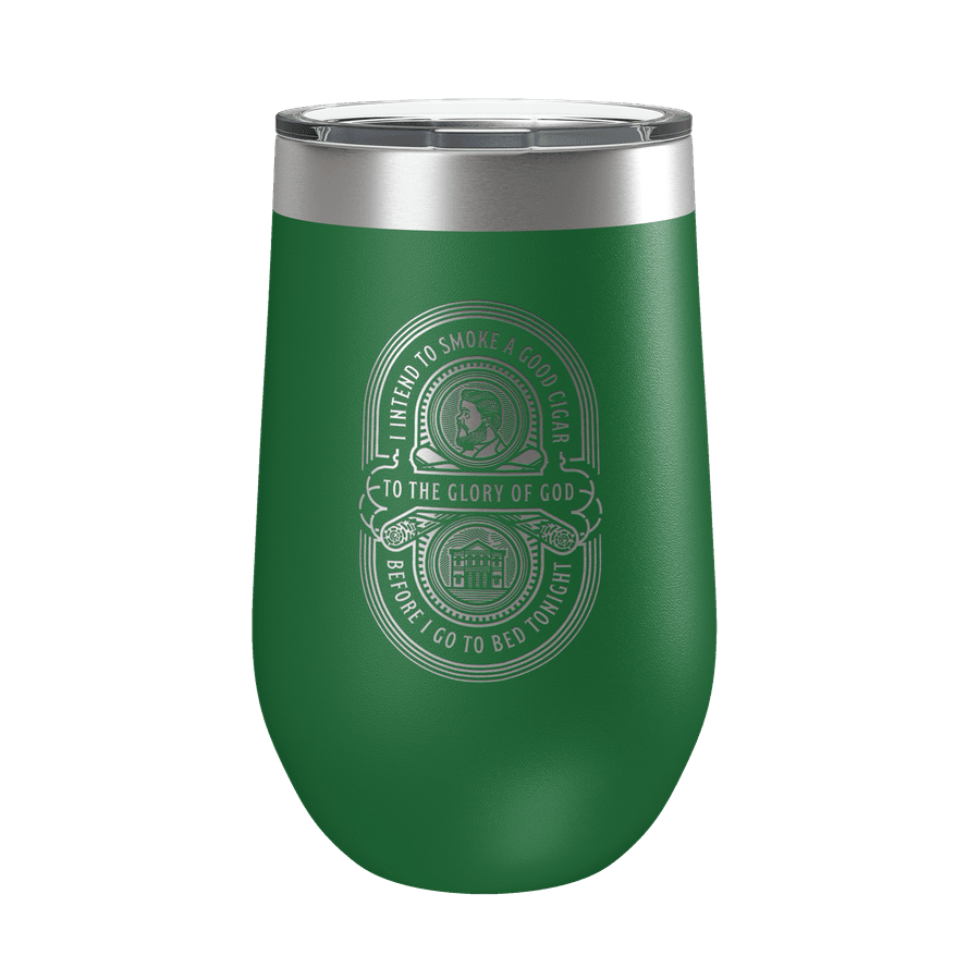 Charles Spurgeon Cigar Quote 16oz Insulated Tumbler