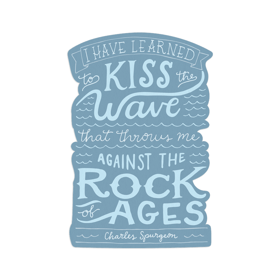 Rock Of Ages Sticker #2