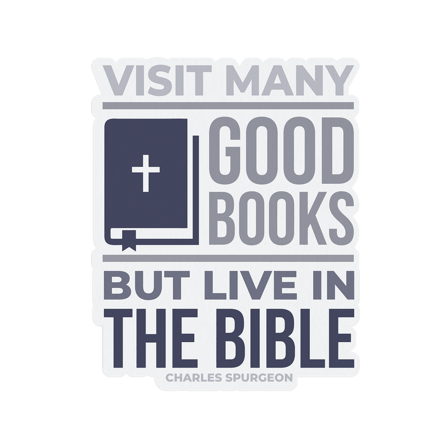 Live In The Bible Sticker #2