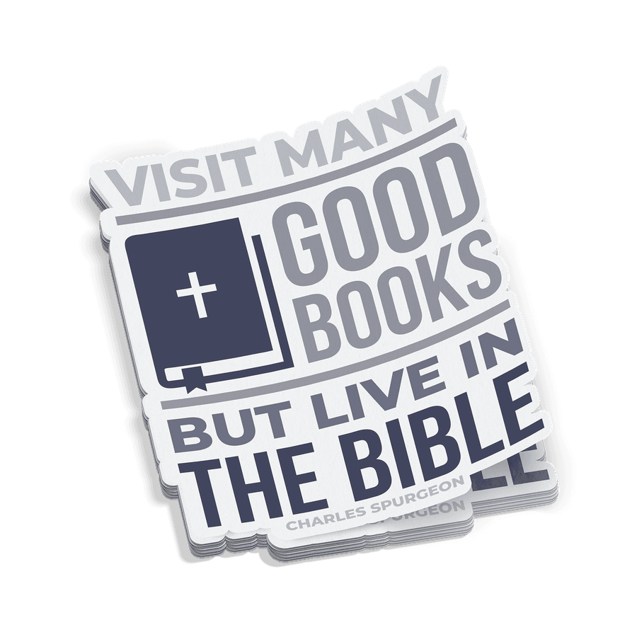 Live In The Bible Sticker #1