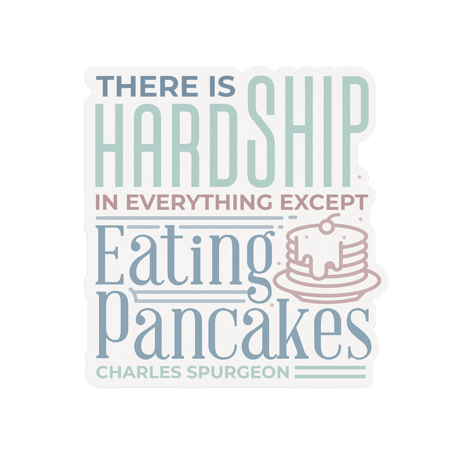 Eating Pankcakes Sticker #2