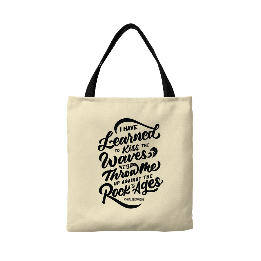 I Have Learned To Kiss Canvas Tote