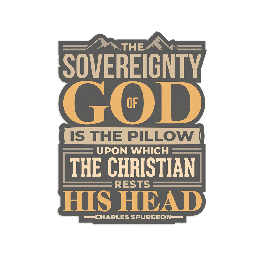 The Soverignty Of God Sticker #2