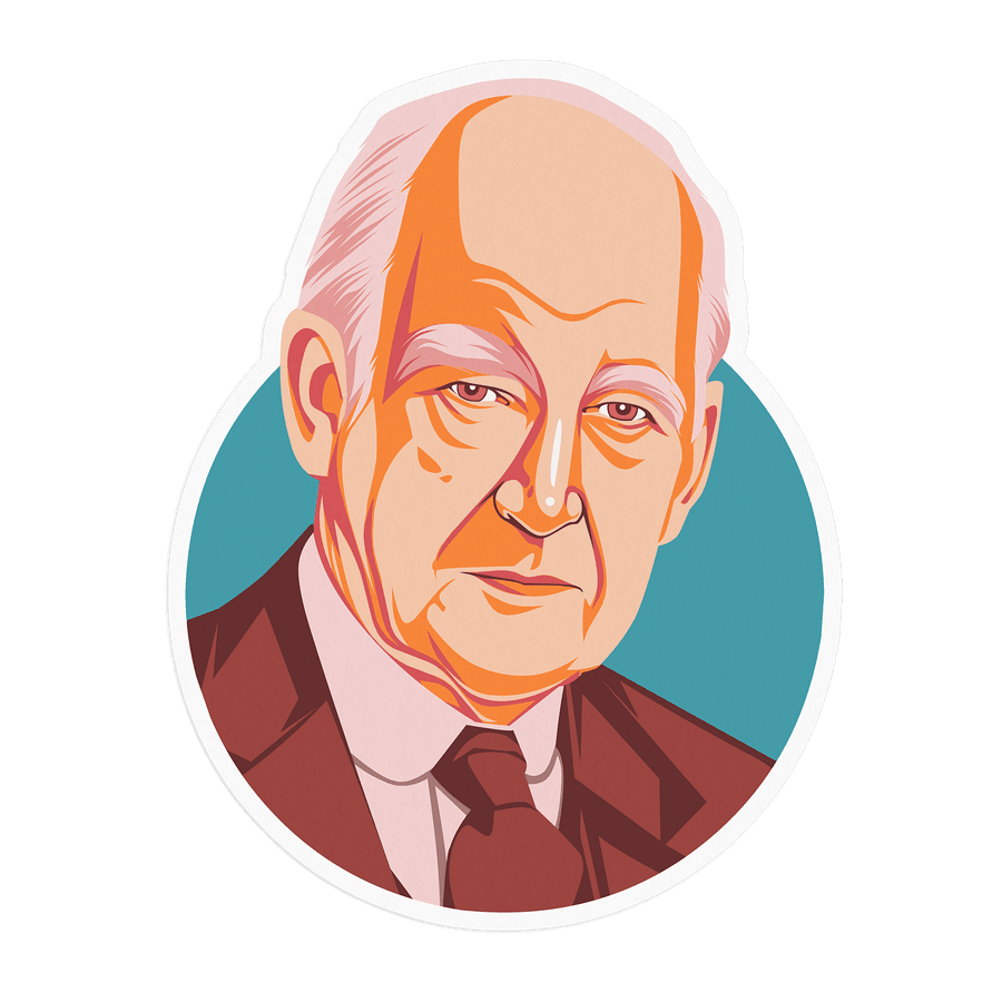 Martin Lloyd-Jones Portrait Sticker #2