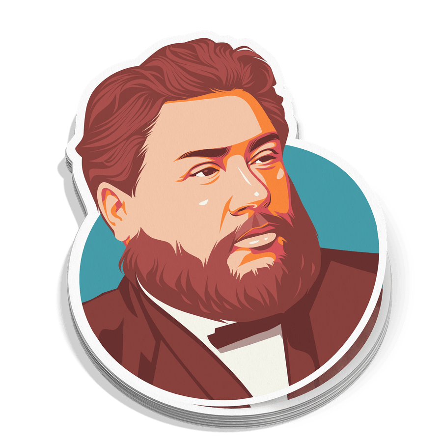 Charles Spurgeon Portrait Sticker