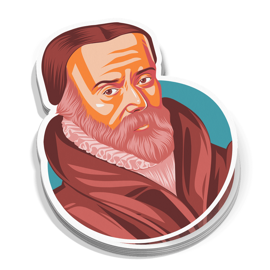 William Tyndale Portrait Sticker