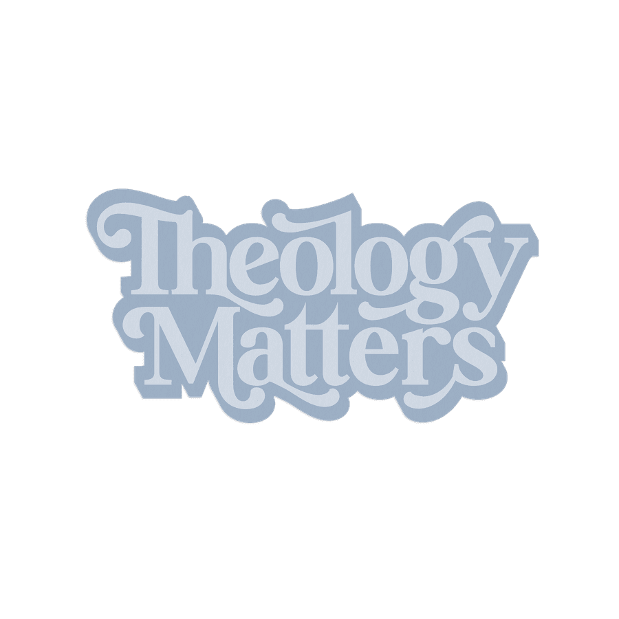 Theology Matters Sticker #2