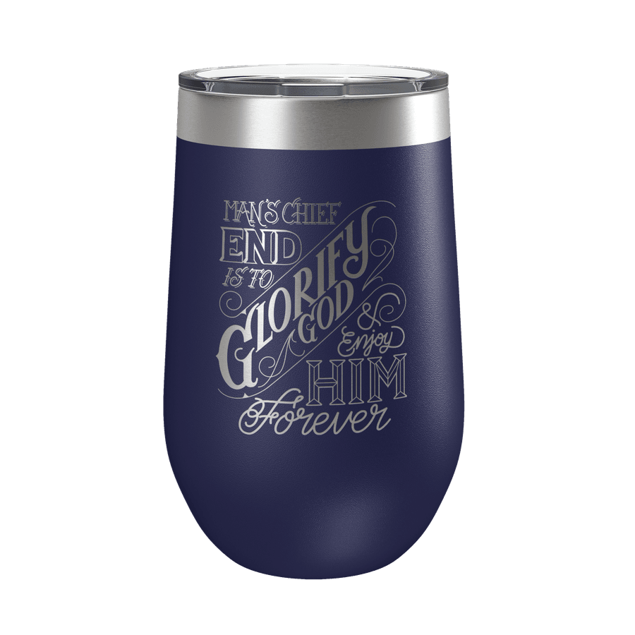 The Chief End of Man 16oz Insulated Tumbler #1