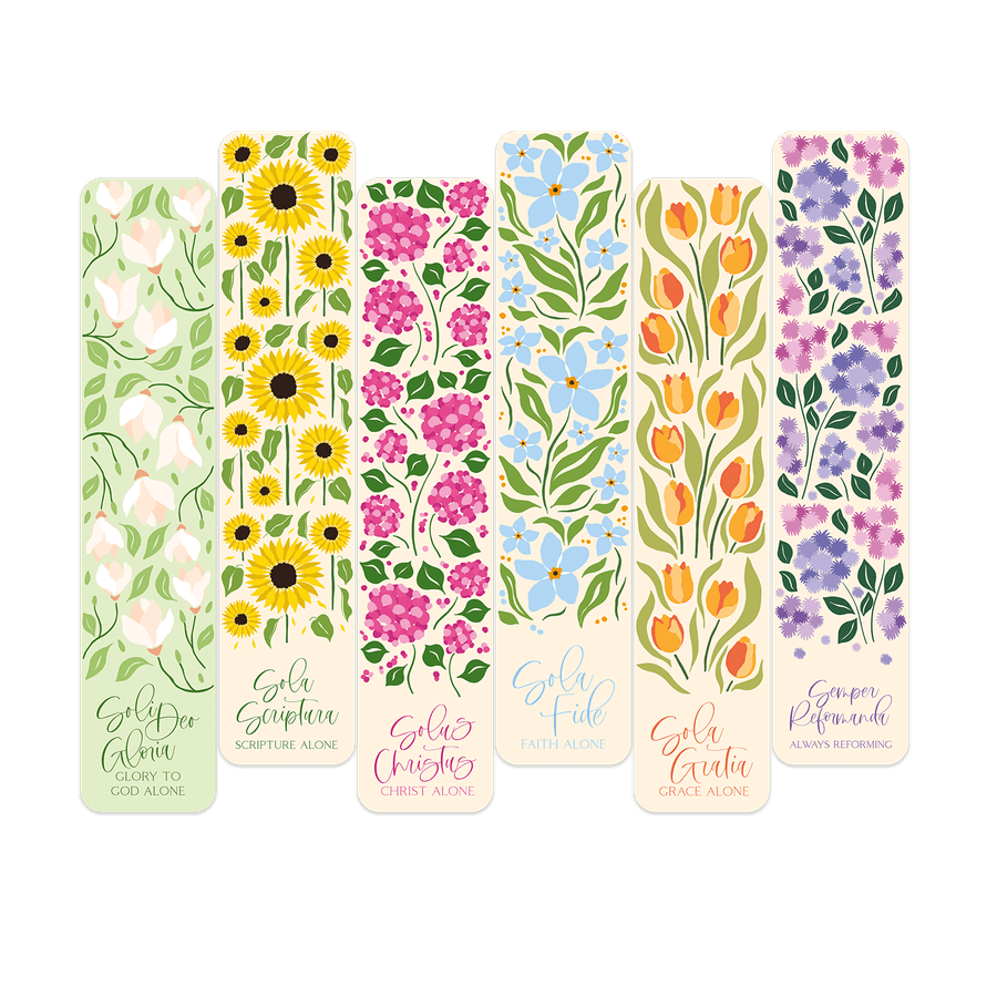 Five Sola Flowers Book Mark Set of 7 #2