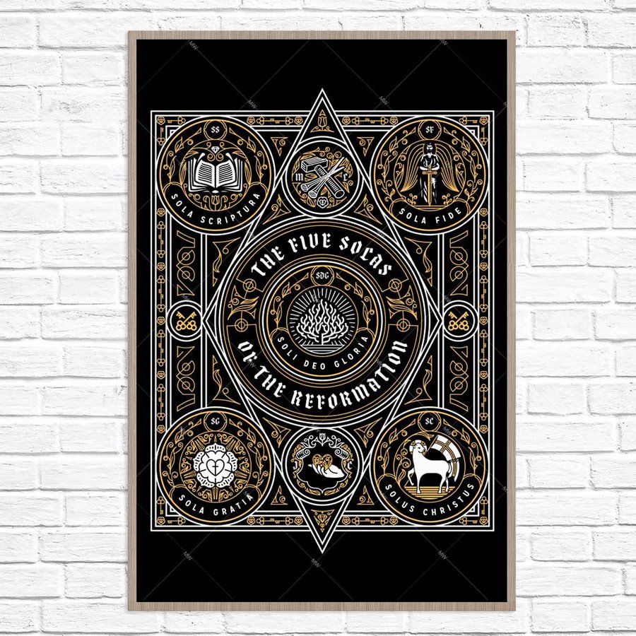The Five Solas of the Reformation - Poster