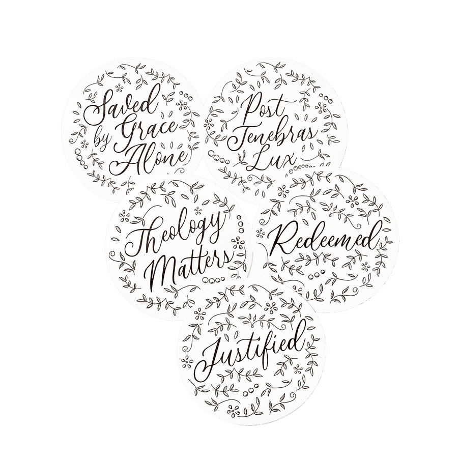 The Floral Theology Sticker Set