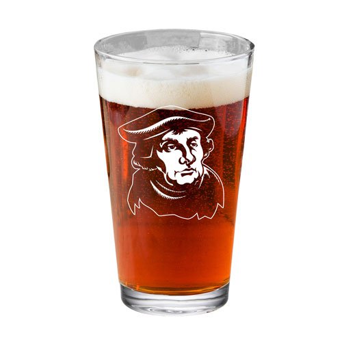 Martin Luther Pint Glass