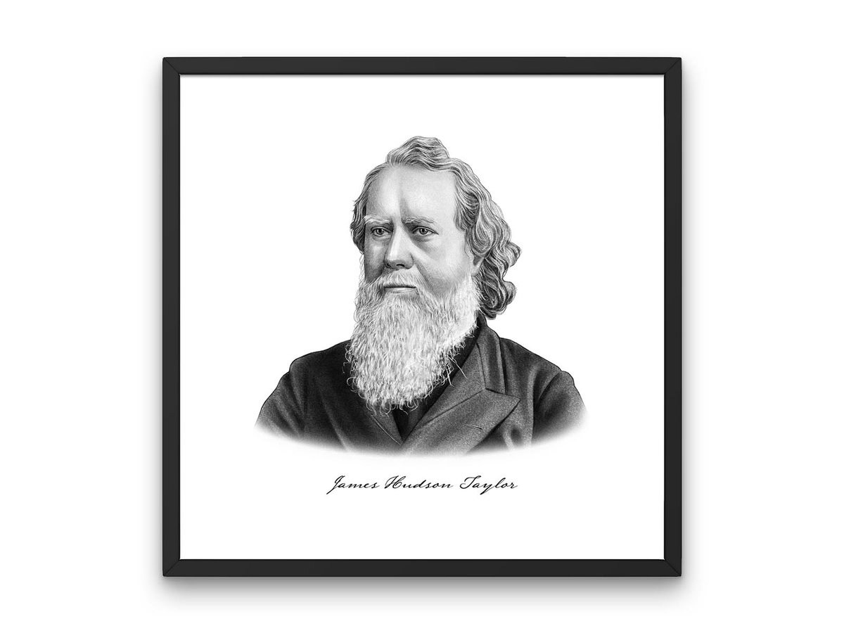 Hudson Taylor Portrait Print | Missional Wear