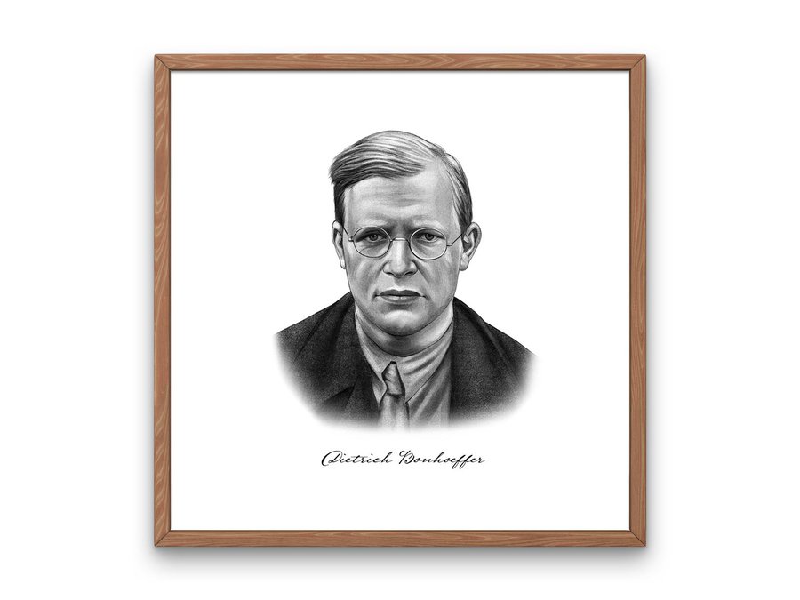 Dietrich Bonhoeffer Portrait Print