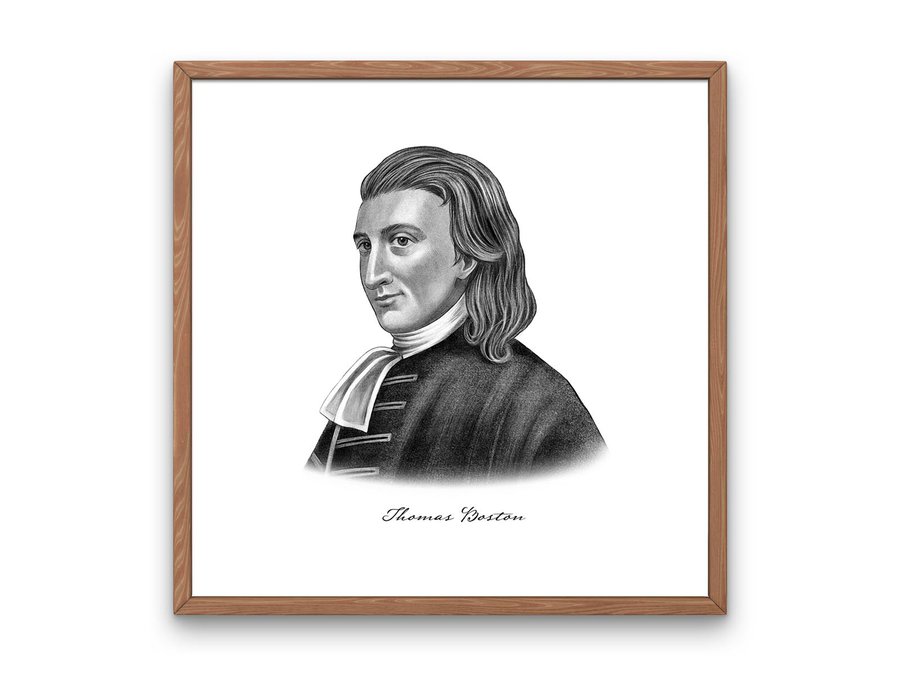 Thomas Boston Portrait Print