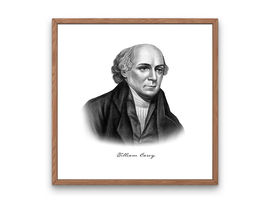 William Carey Portrait Print